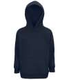 03576 Kids Stellar SOL'S Kids Stellar Organic Hoodie French Navy colour image